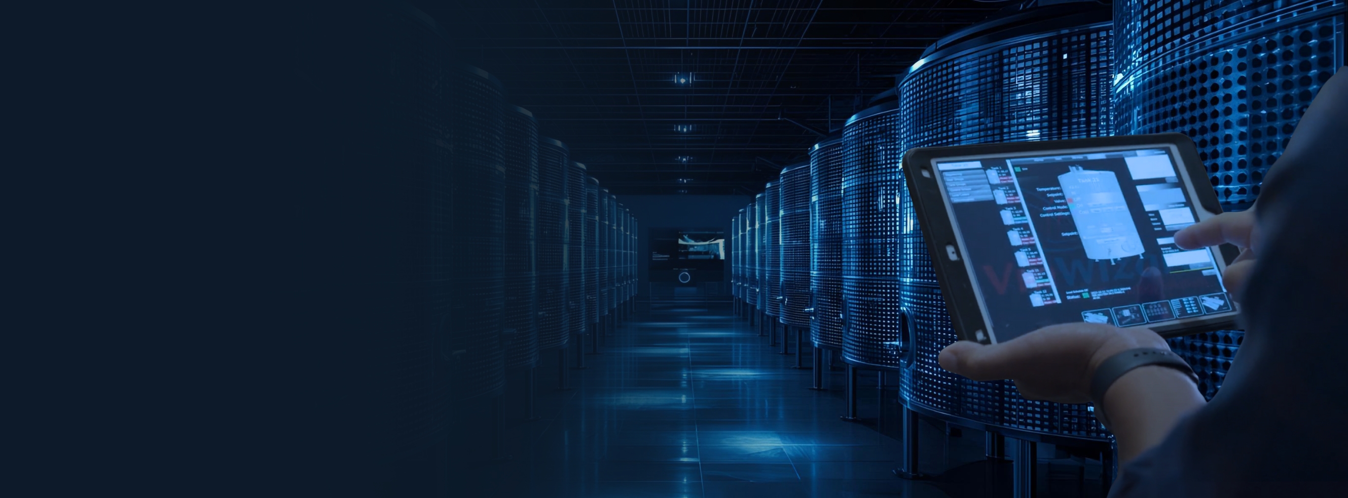 Bodega con sistema de automatización VinWizard